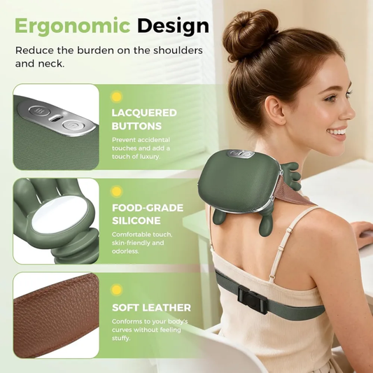 Neck and Back Massager Simulated Human Hand Design, for Necks, Back, Legs Etc (1 Pc)