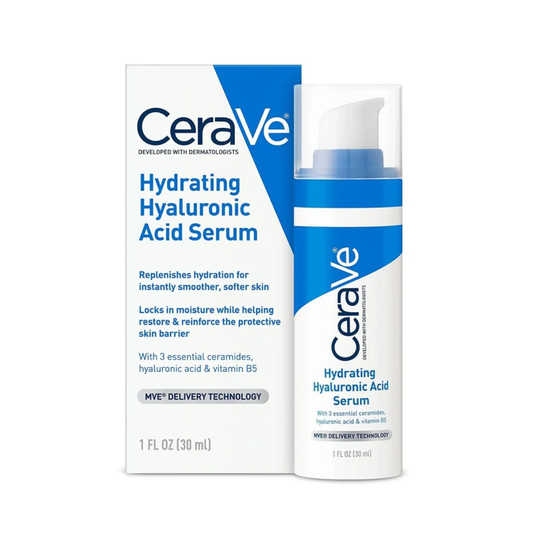 CeraVe Hydrating Hyaluronic Acid Serum 30ml USA