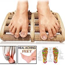 Wooden Foot Massager | Accupressure Therapy | Pulse Point Target